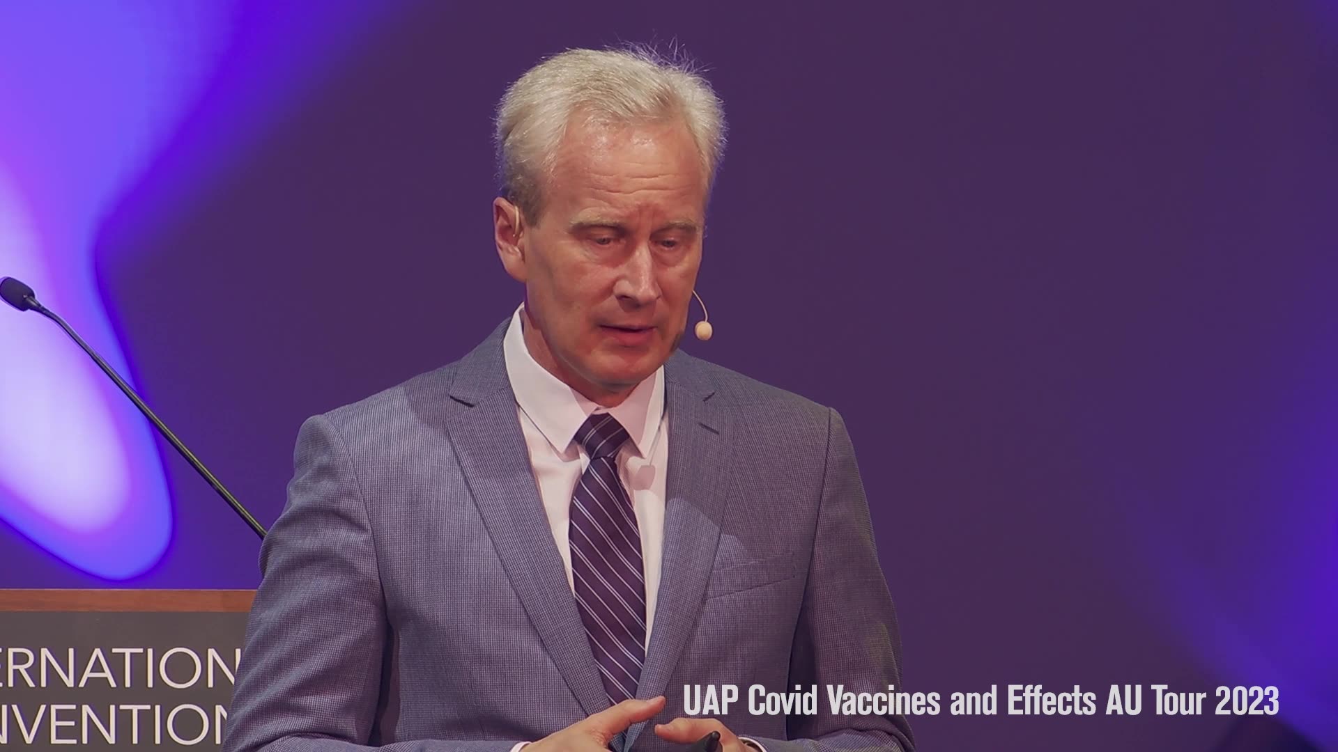 Dr Peter McCullough's Speech - Covid Vaccines & Effects Tour - Sydney, Australia 2023